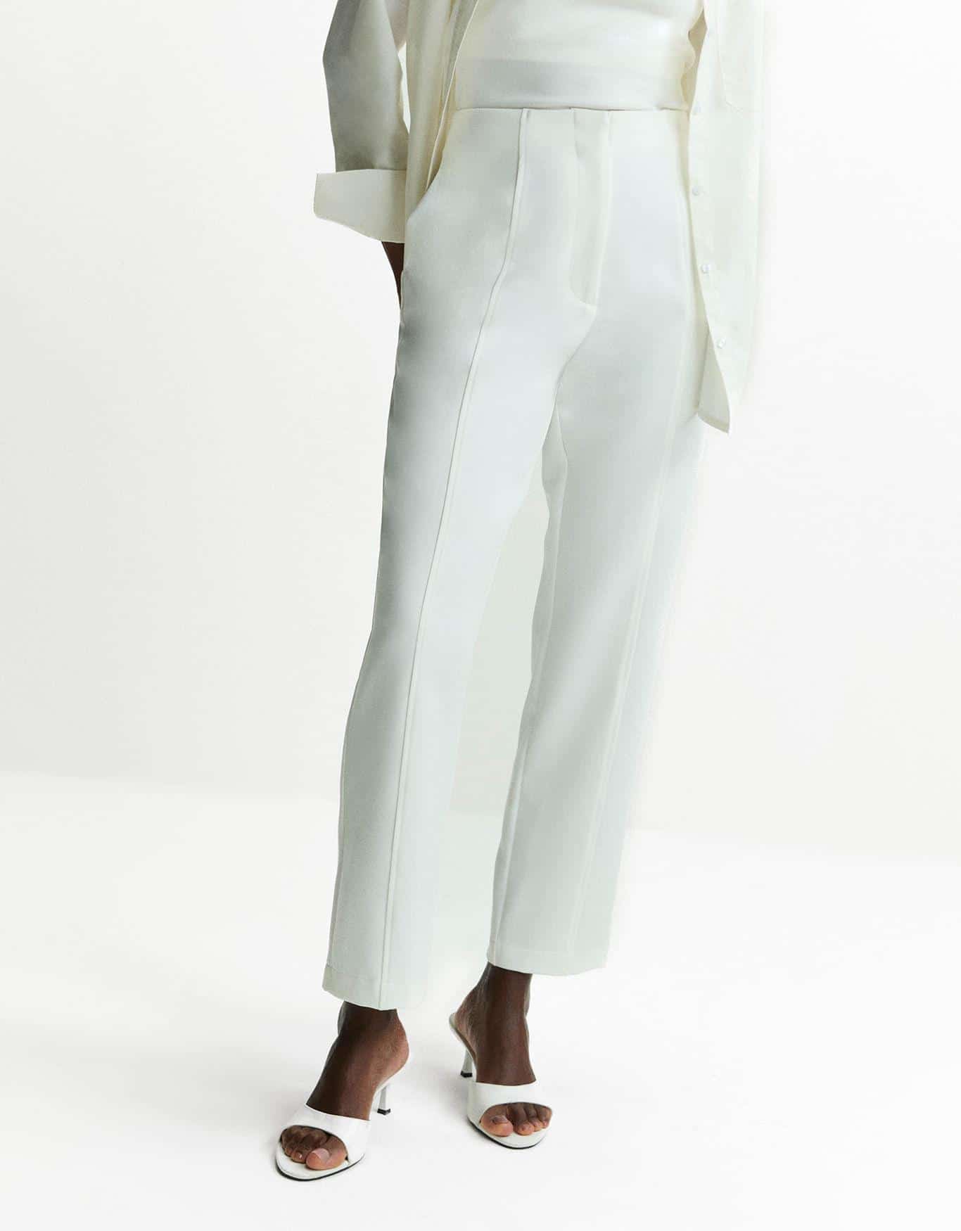 Calça Vitória Off White