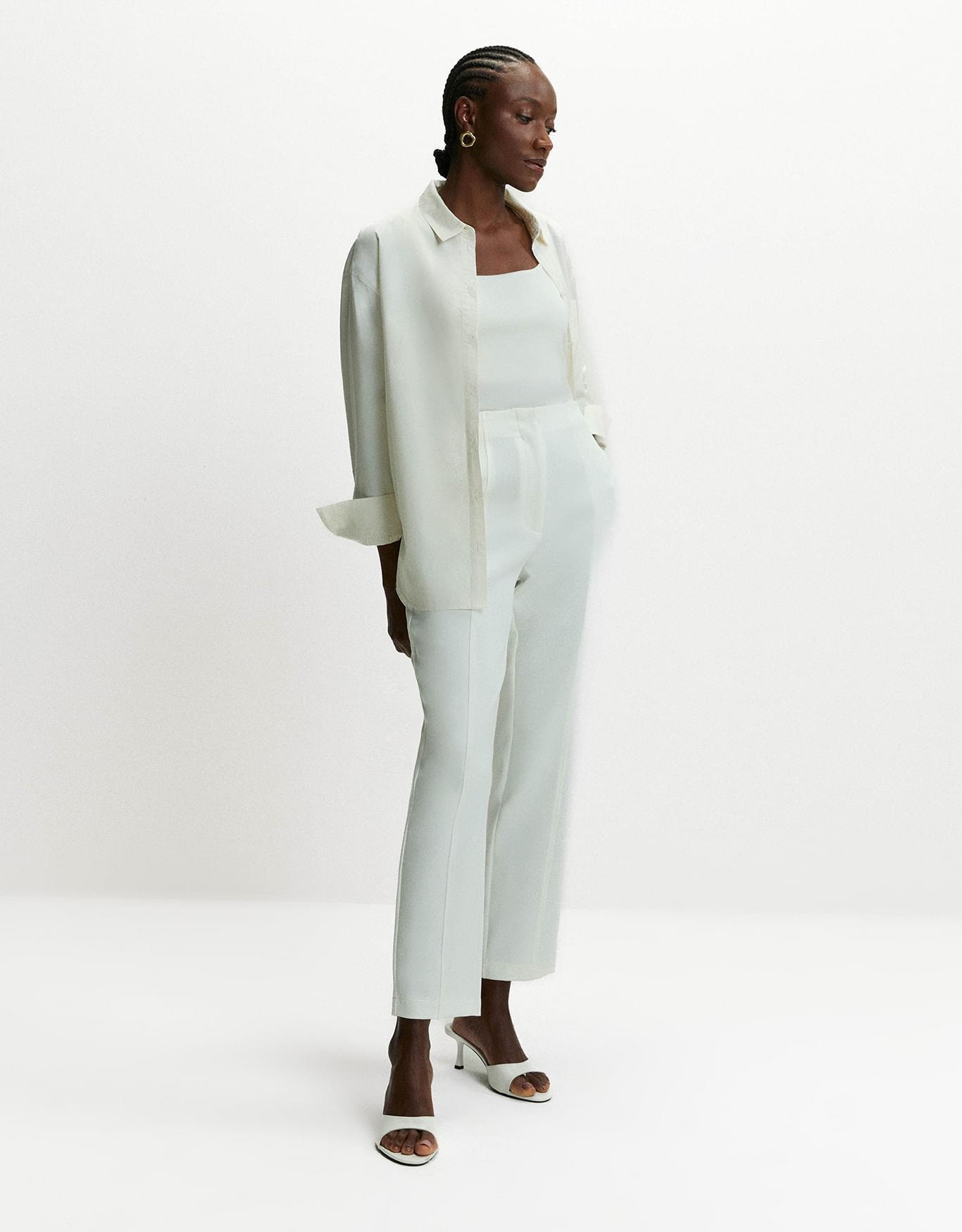 Calça Vitória Off White