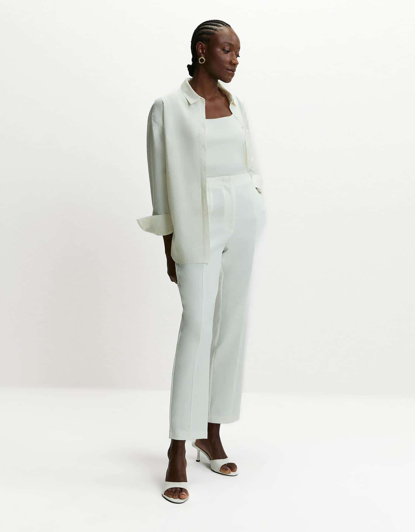 Calça Vitória Off White