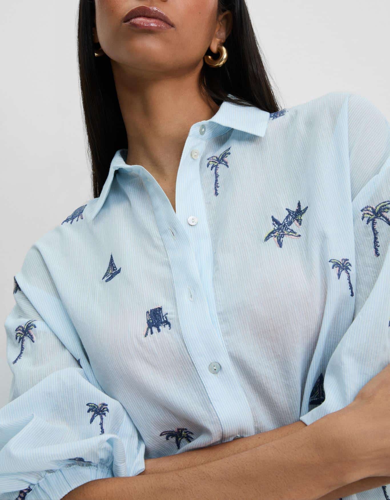 Camisa Bordado Verão