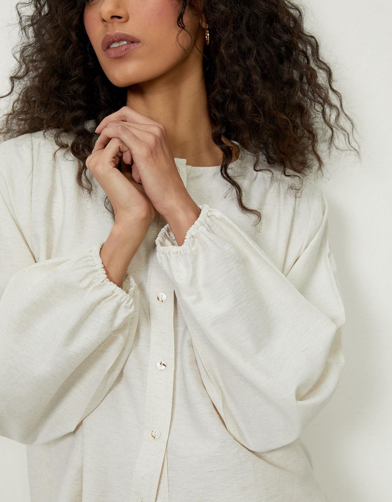 Camisa Detalhe Franzido