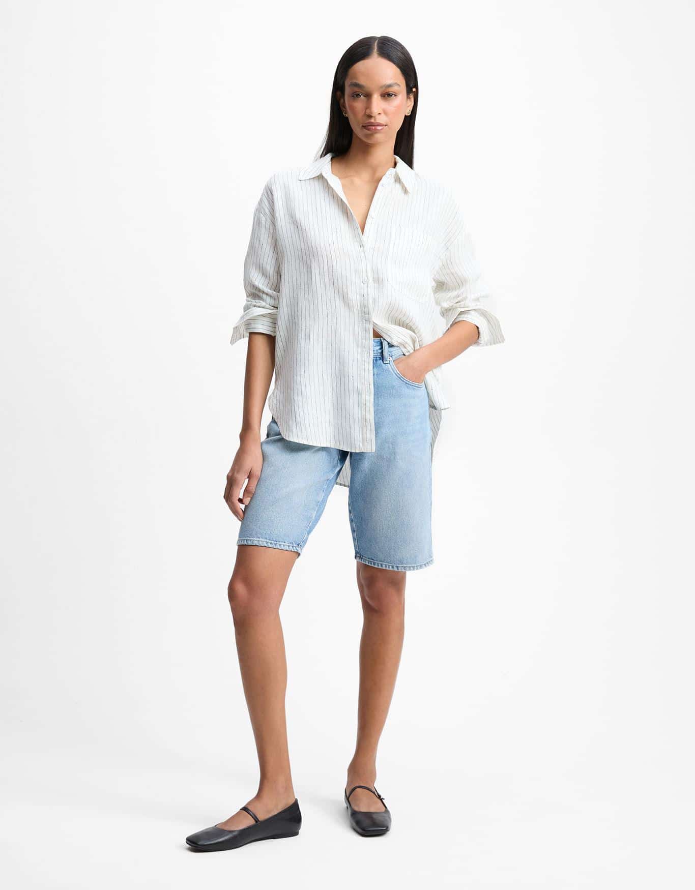 Camisa Fio Tinto Off White