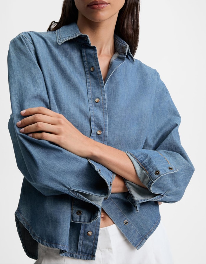 Shoulder — Camisa Jeans