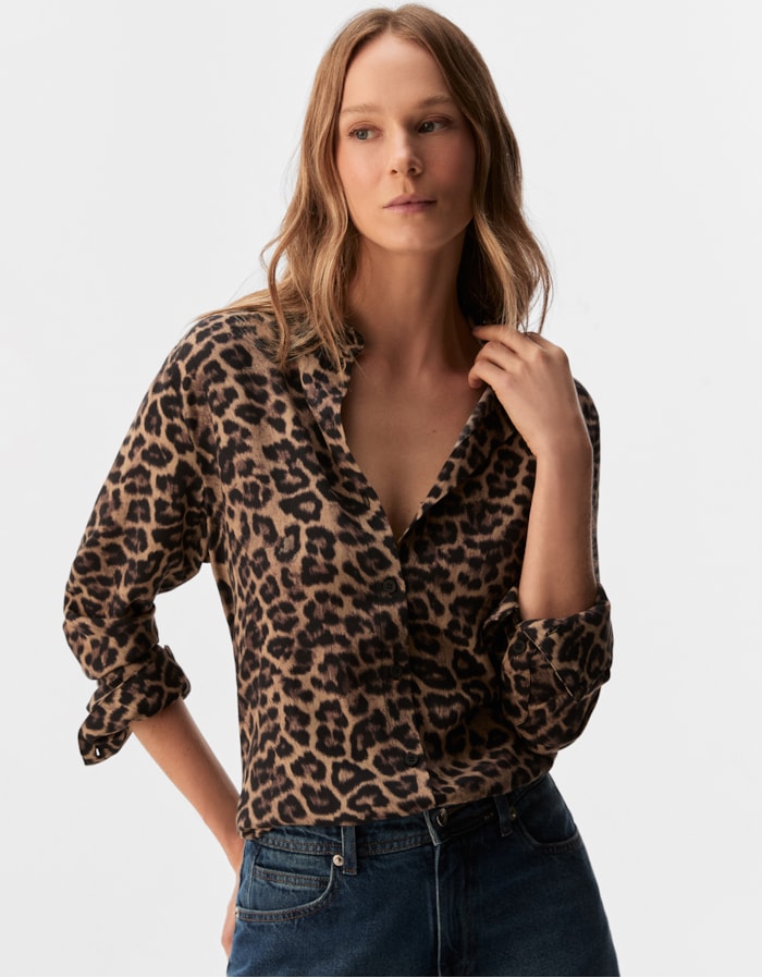 Shoulder — Camisa Leopardo