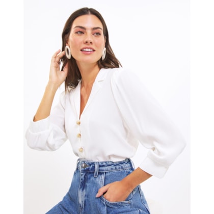 Camisa Manga Bufante