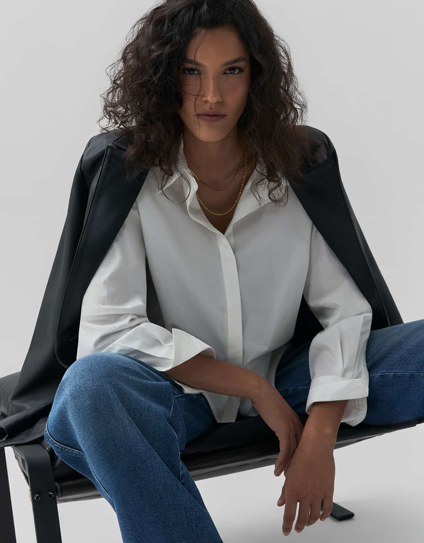 Camisa Reta Off-White