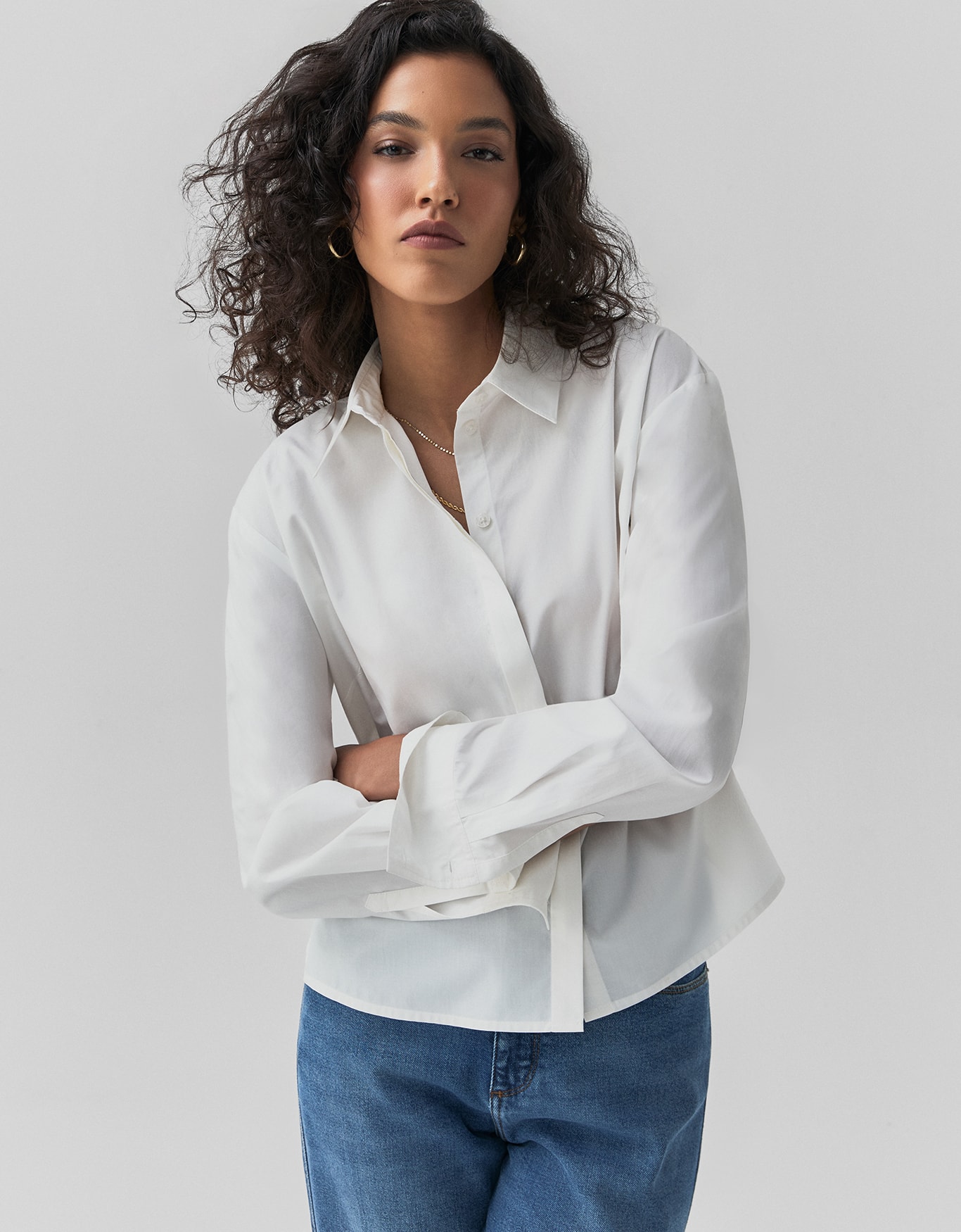 Camisa Reta Off-White