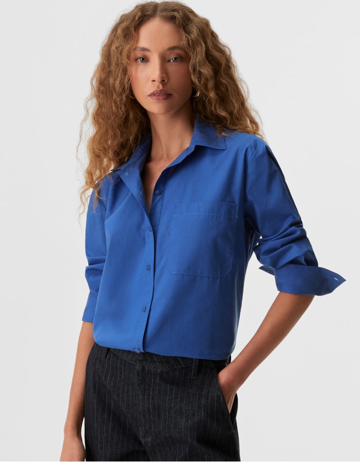 Shoulder — Camisa Rio de Janeiro Azul Royal