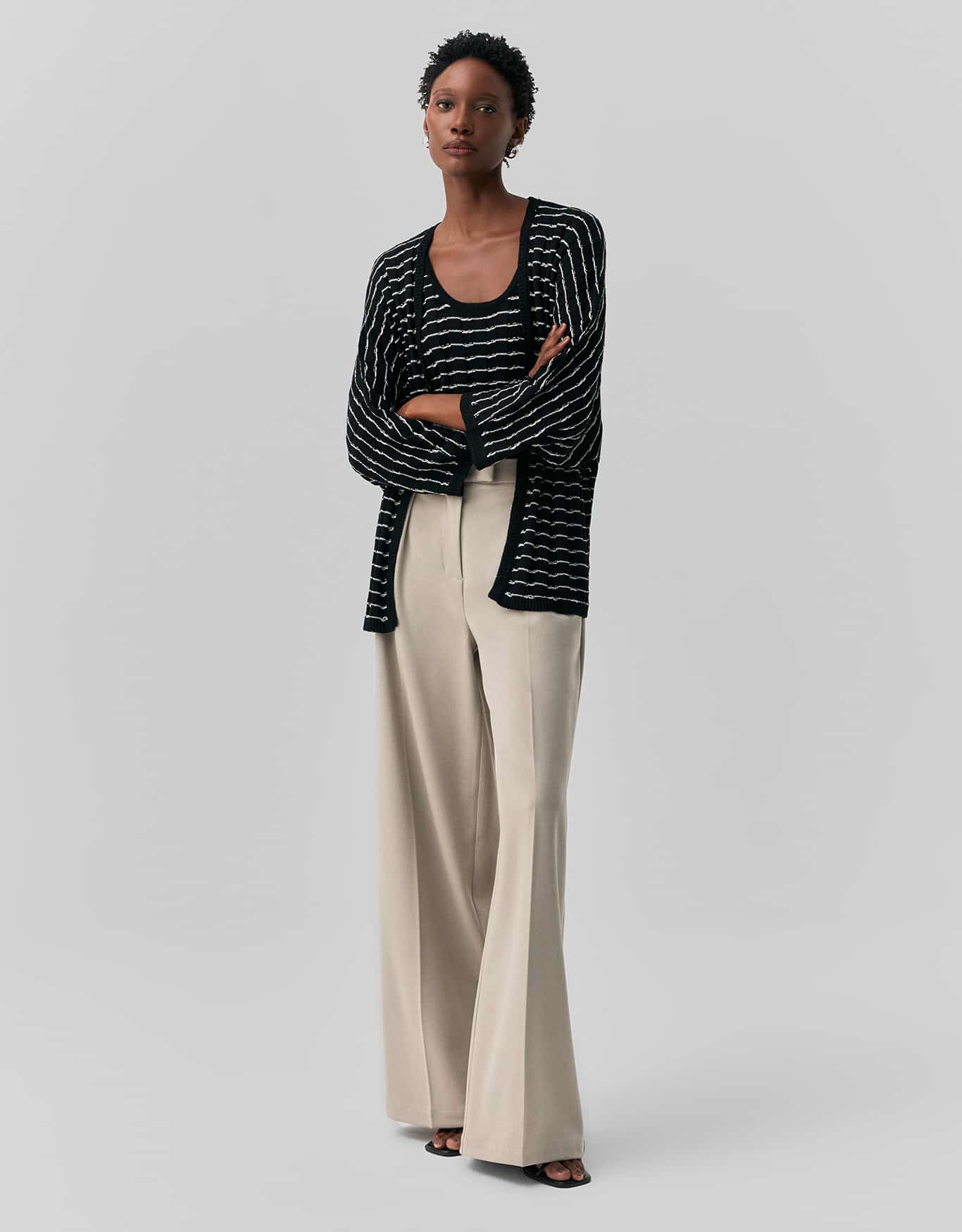 Cardigan Tricor Listrado