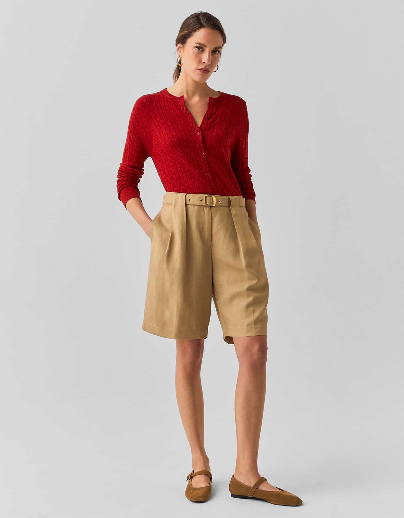 Cardigan Tricot Cable