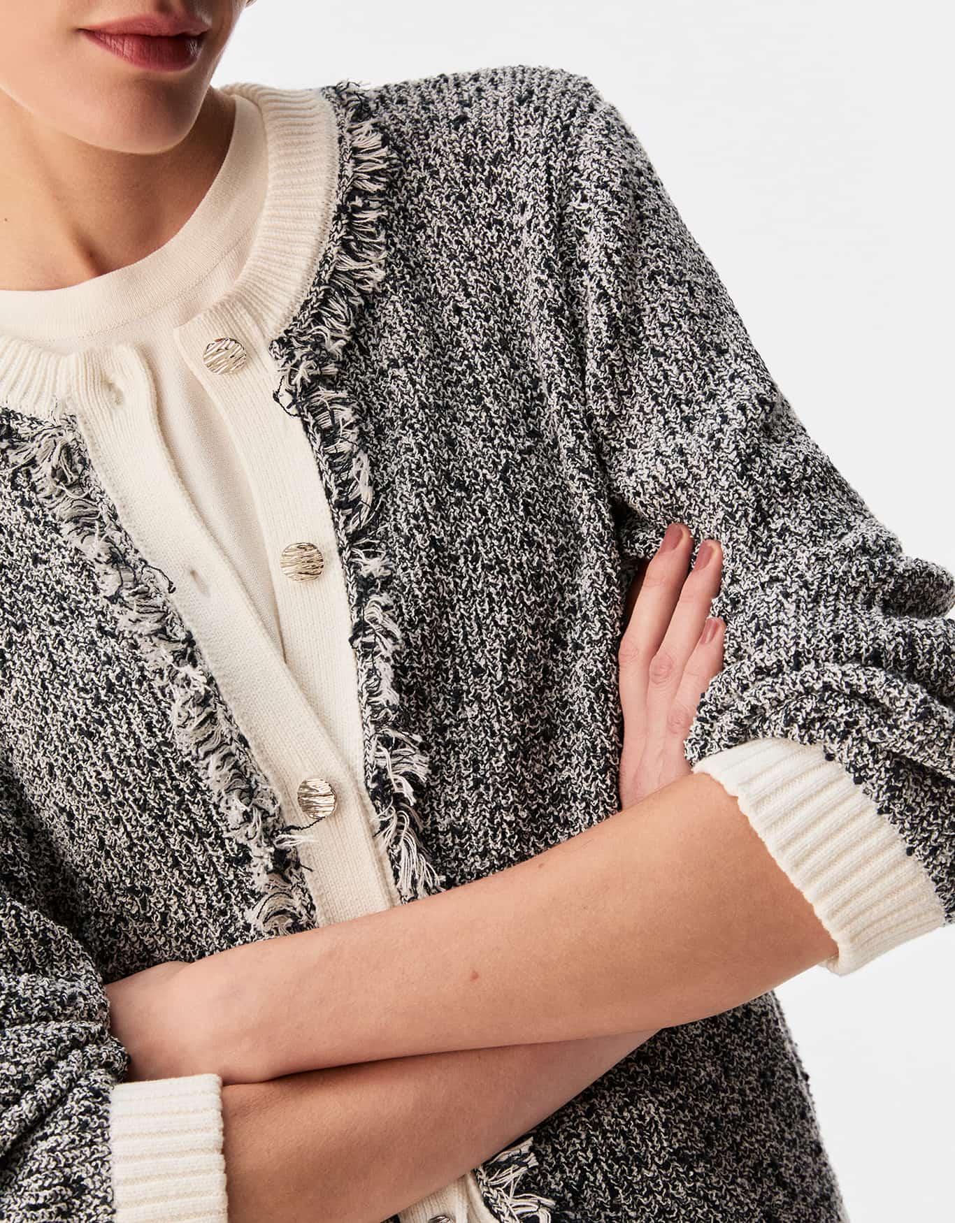 Cardigan Tricot Mescla