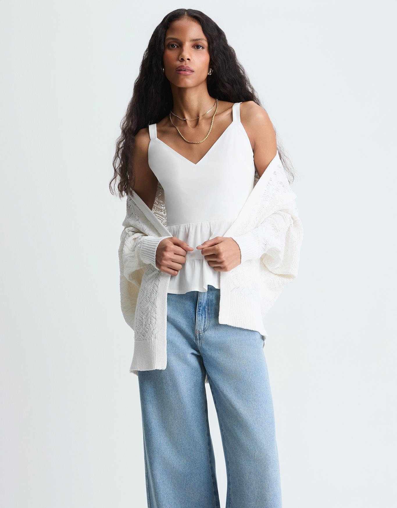 Cardigan Tricot Textura