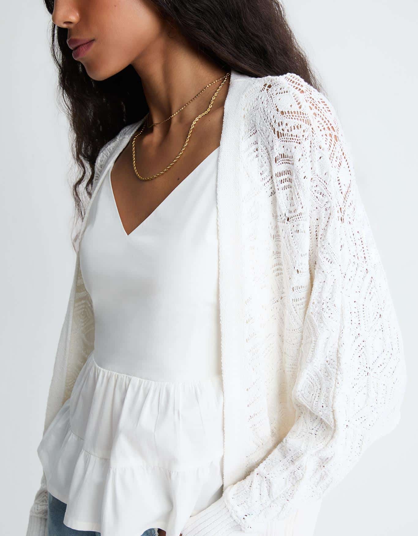 Cardigan Tricot Textura