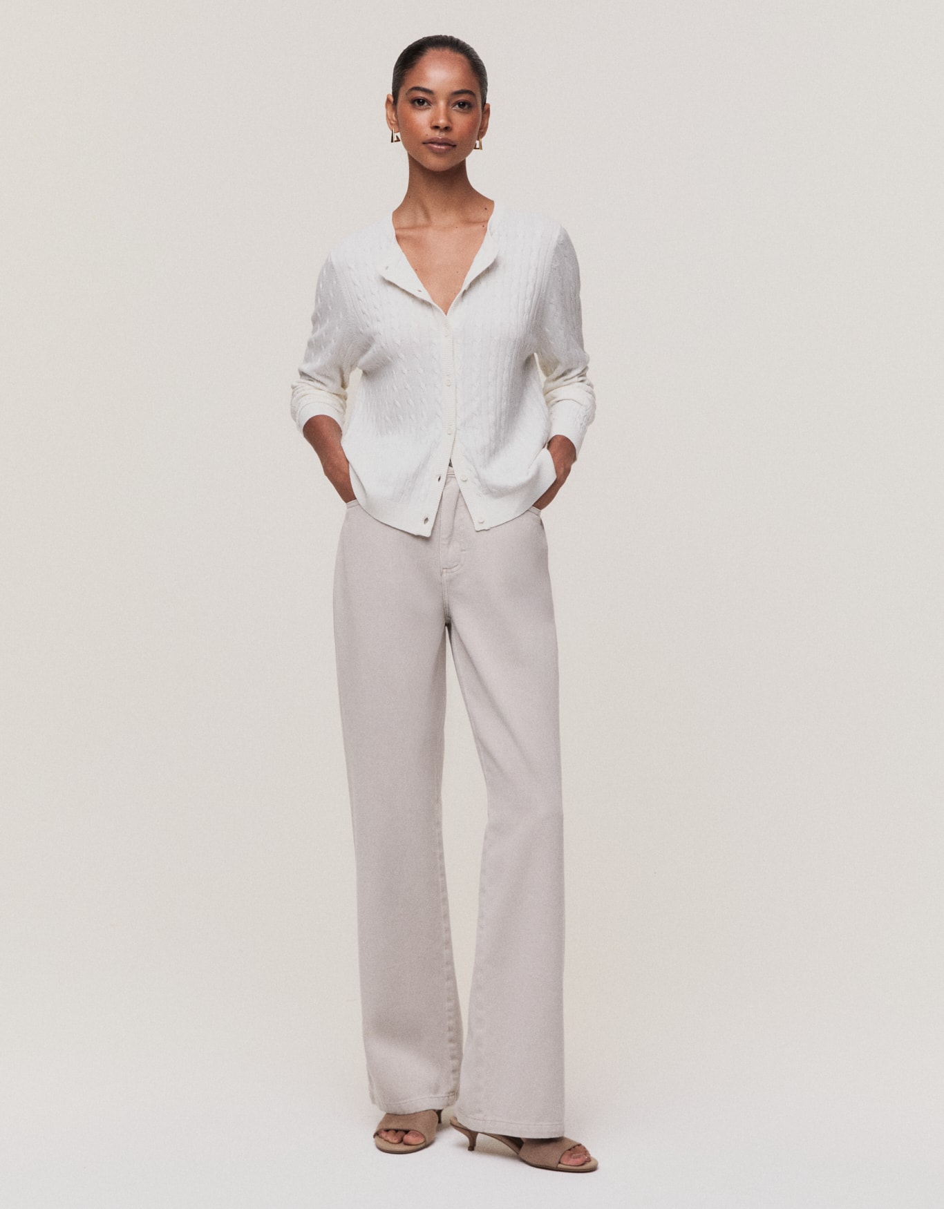 Cardigan Tricot Trança