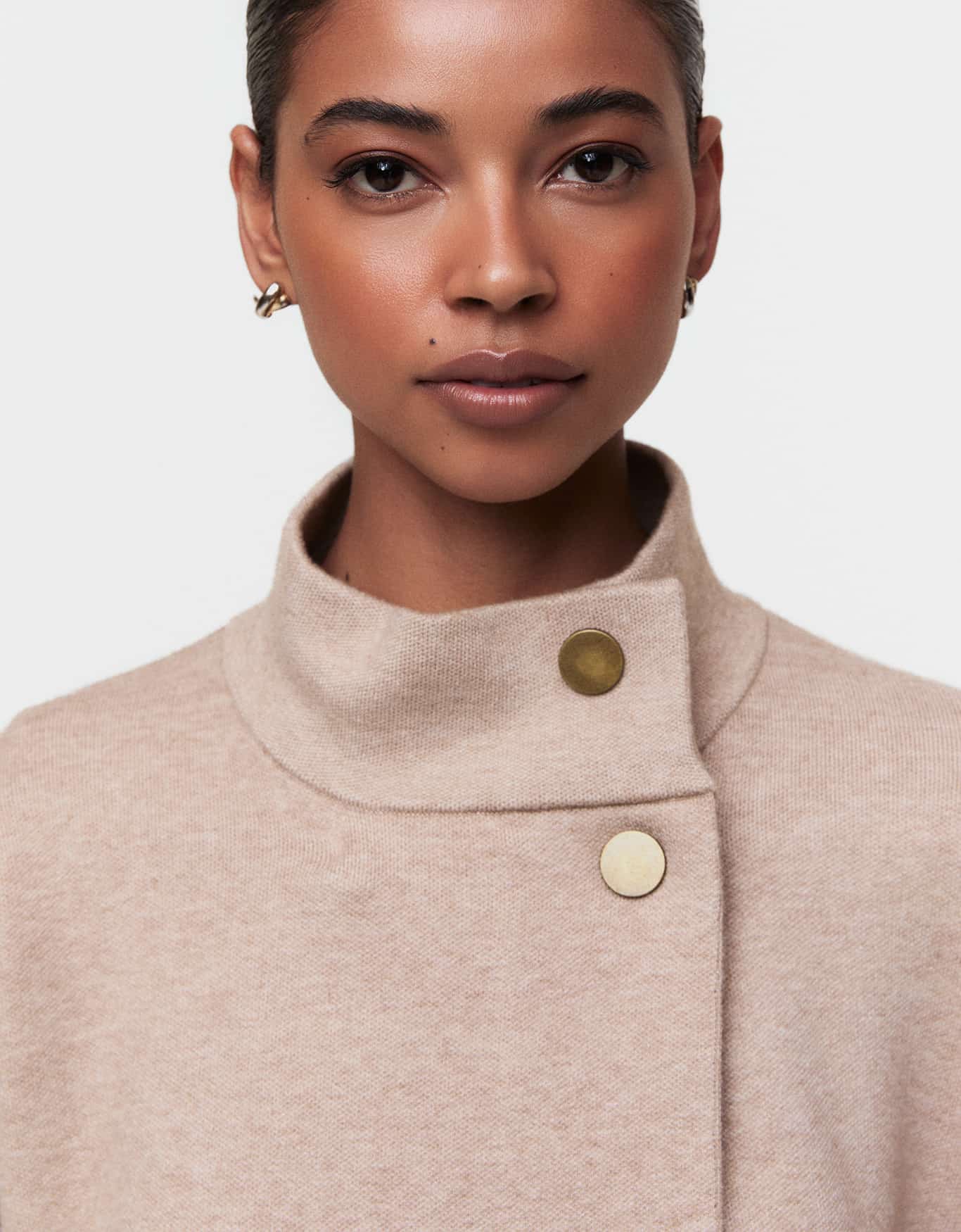 Casaco Tricot Mescla