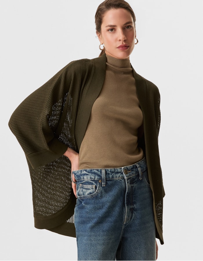 Shoulder — Casulo Tricot Textura Verde