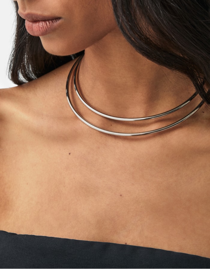 Choker Dupla Aro Anatômico