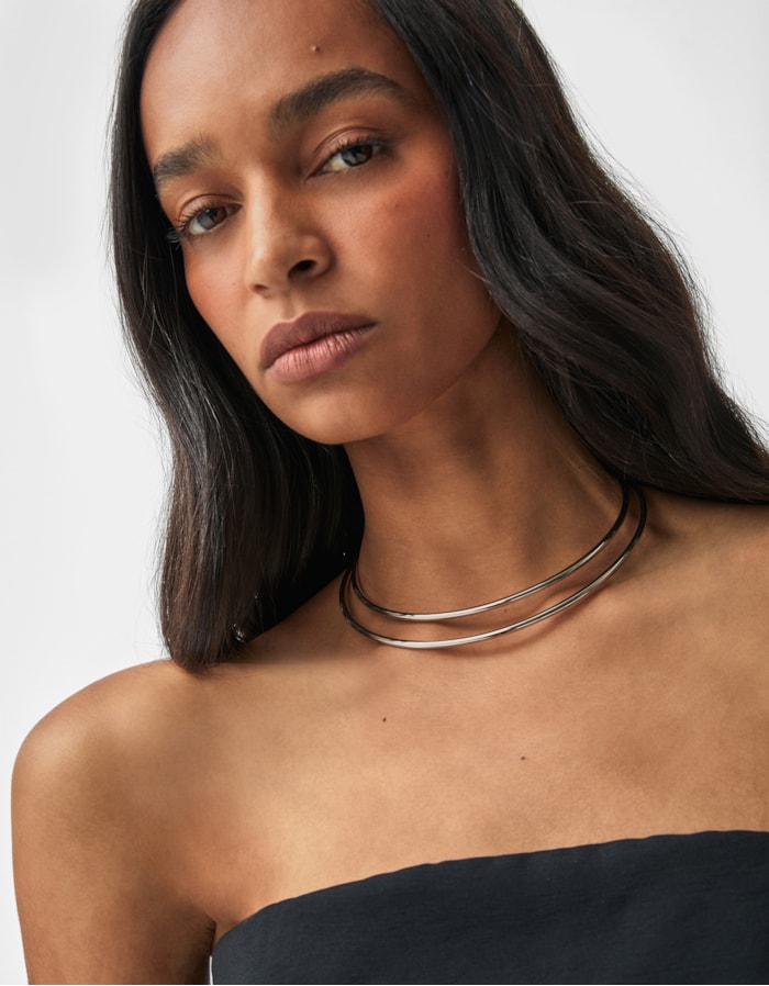 Choker Dupla Aro Anatômico