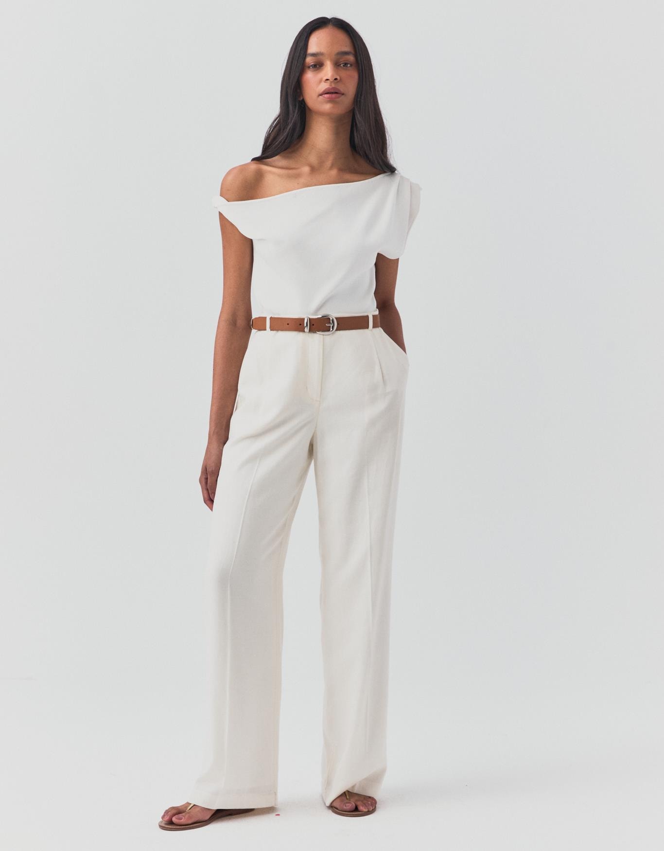 Cinto Camel Fivela Abaulada