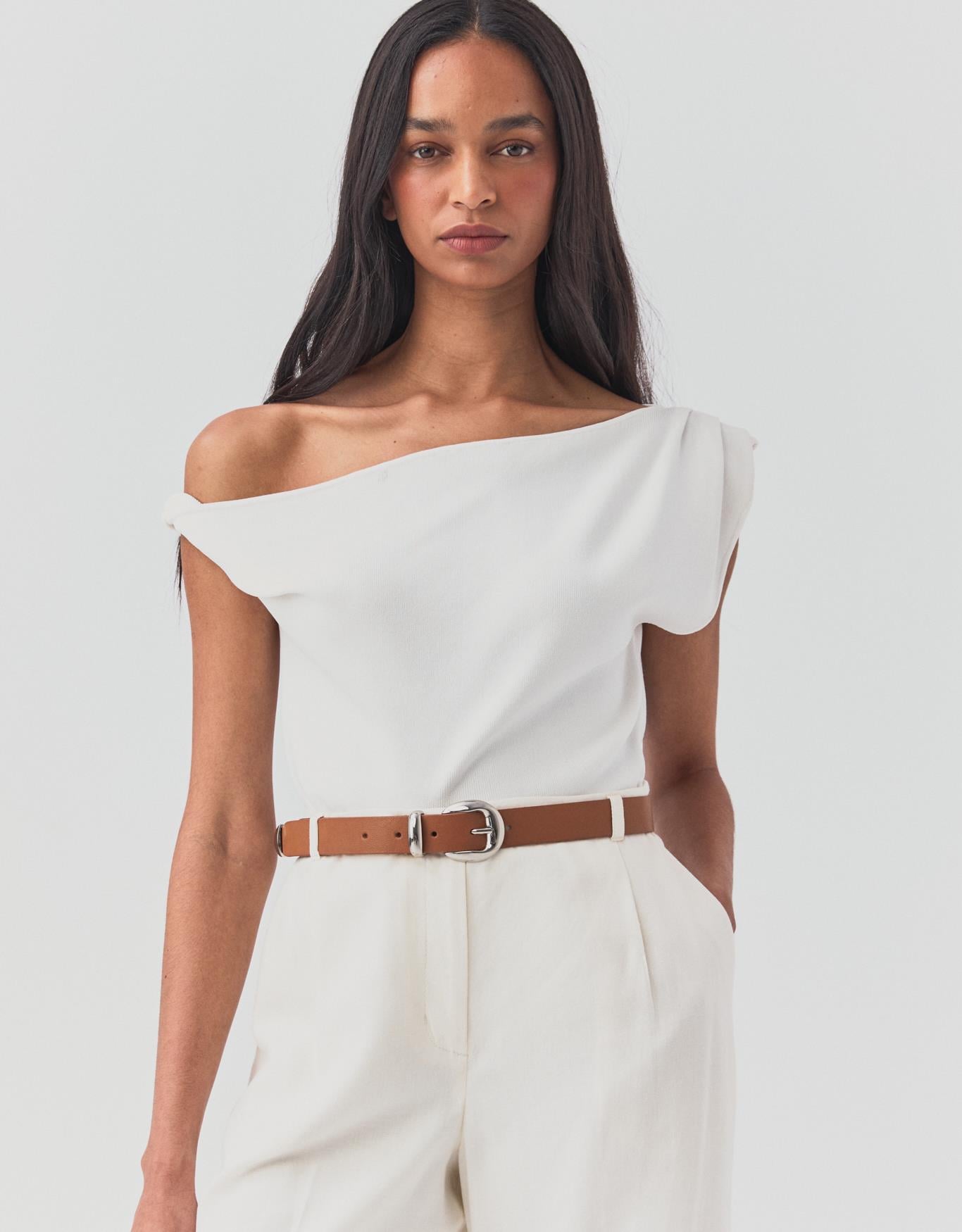 Cinto Camel Fivela Abaulada