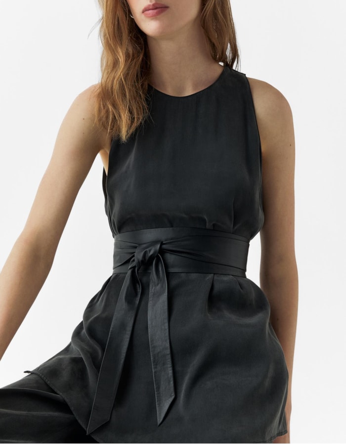 Shoulder — Cinto Faixa Amarração Preto