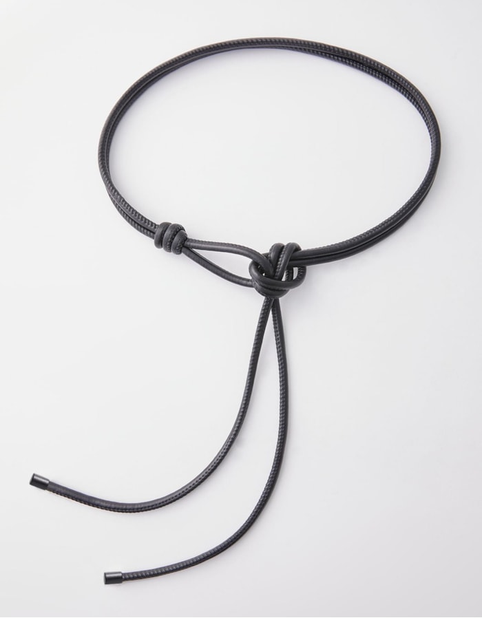 Shoulder — Cinto Fino Amarração Preto