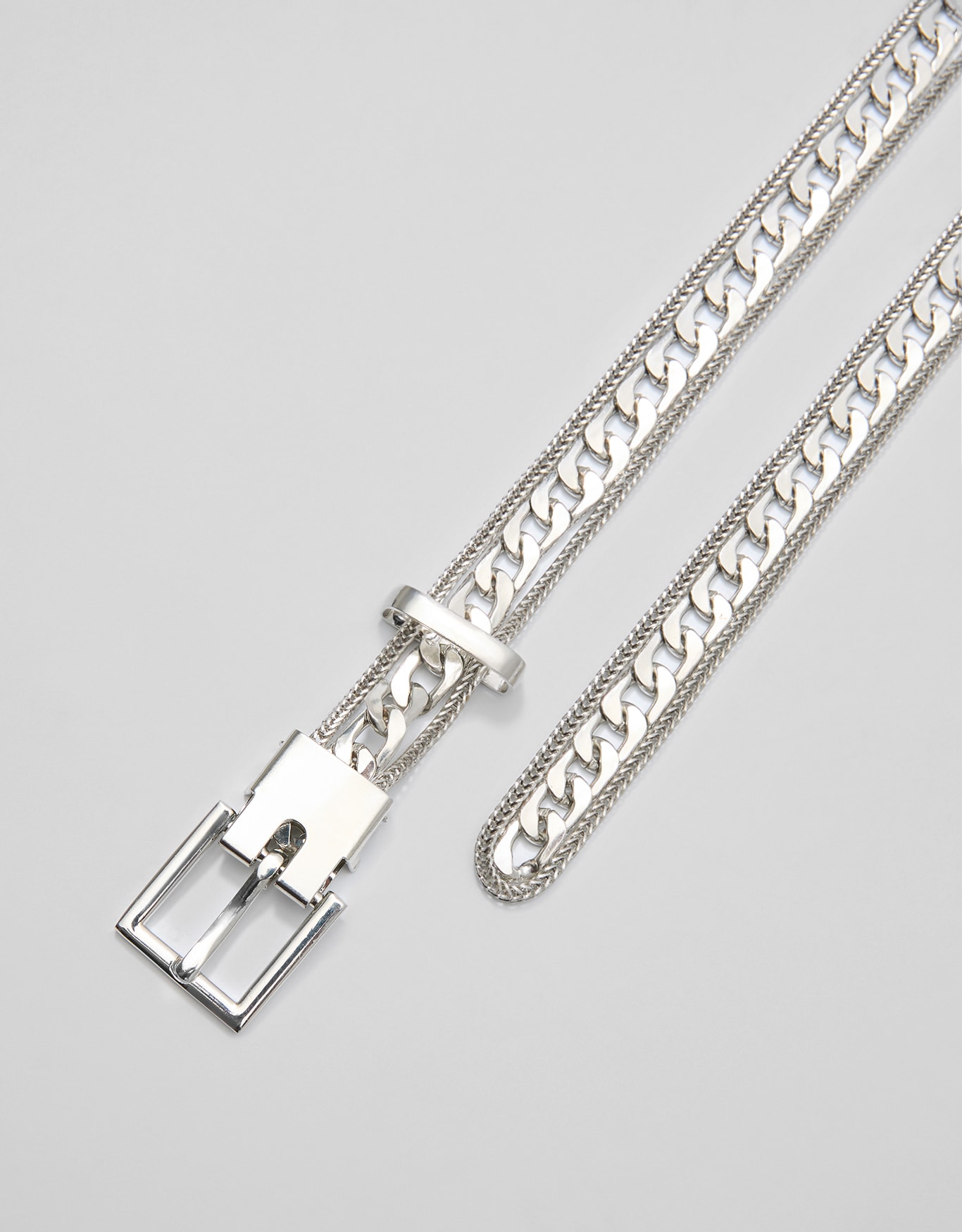 Cinto Fino Metal Corrente