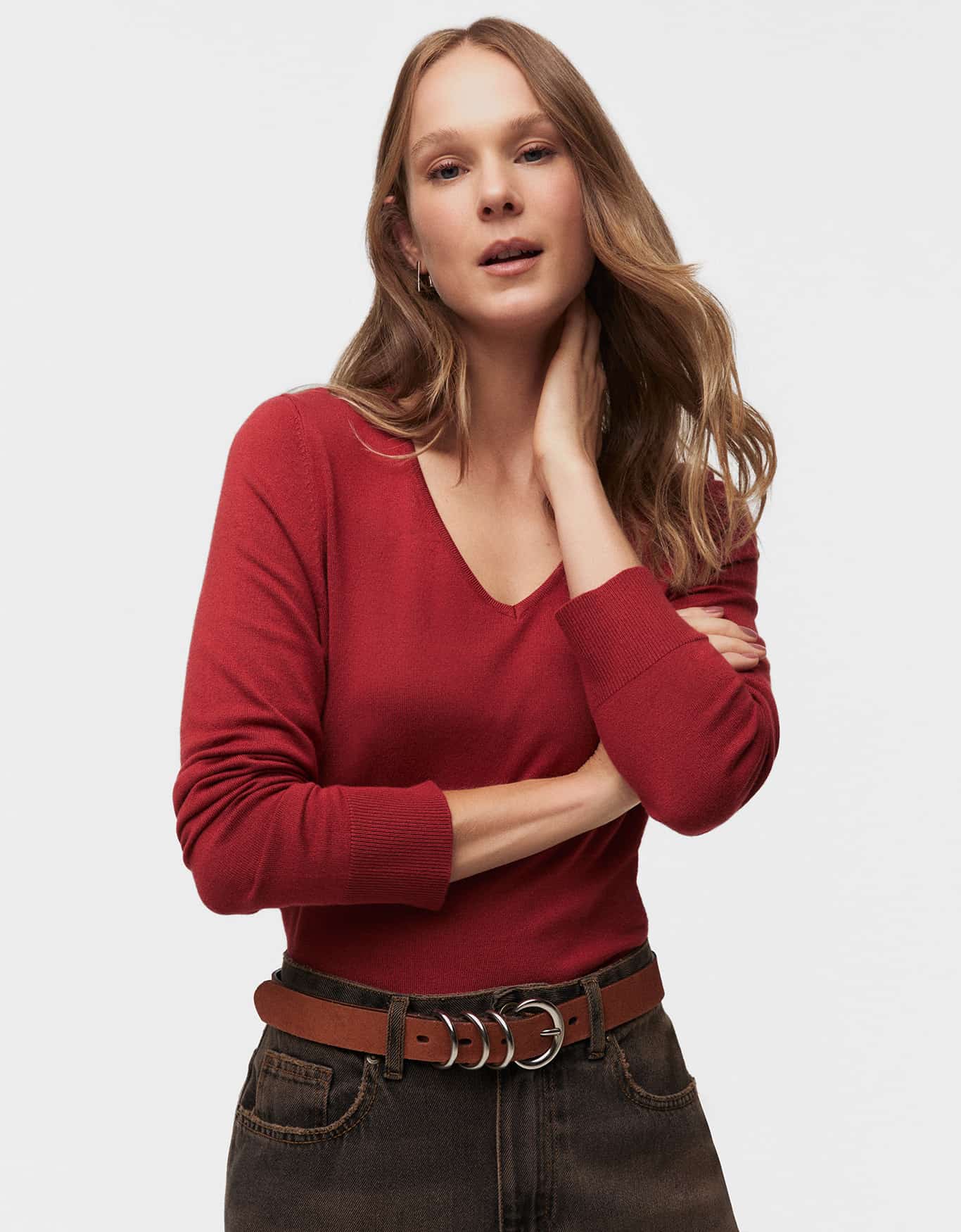 Cinto Médio Camurça Fivelas