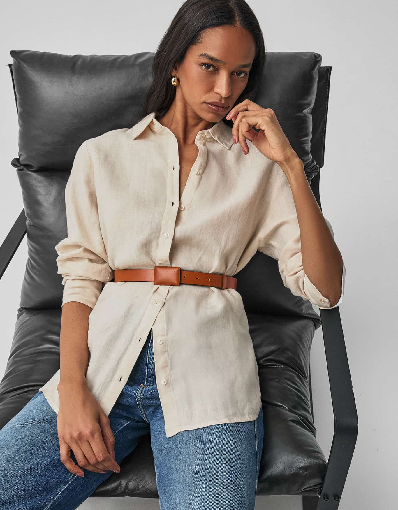 Cinto Médio Fivela Almofadada