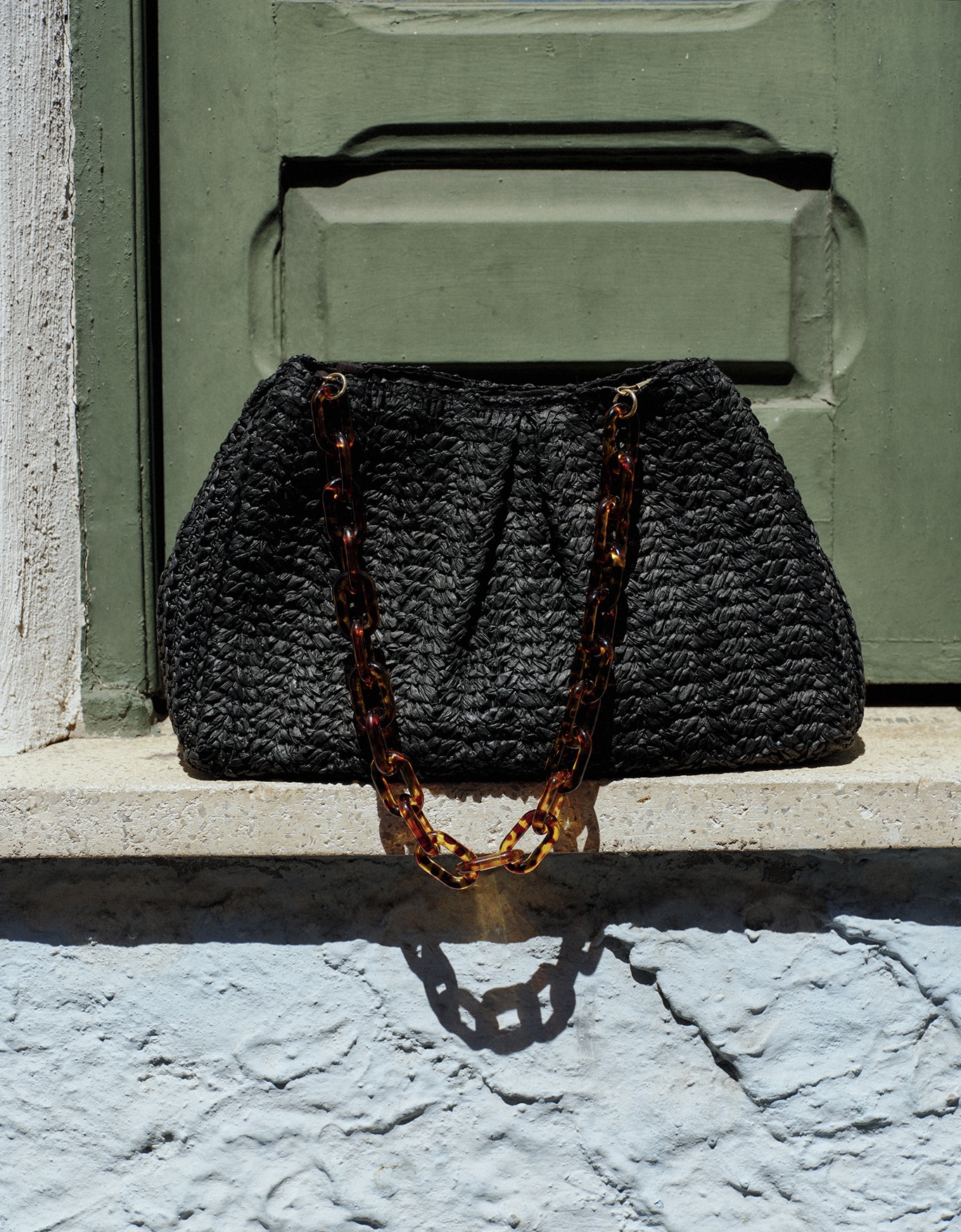 Clutch Palha Texturizada