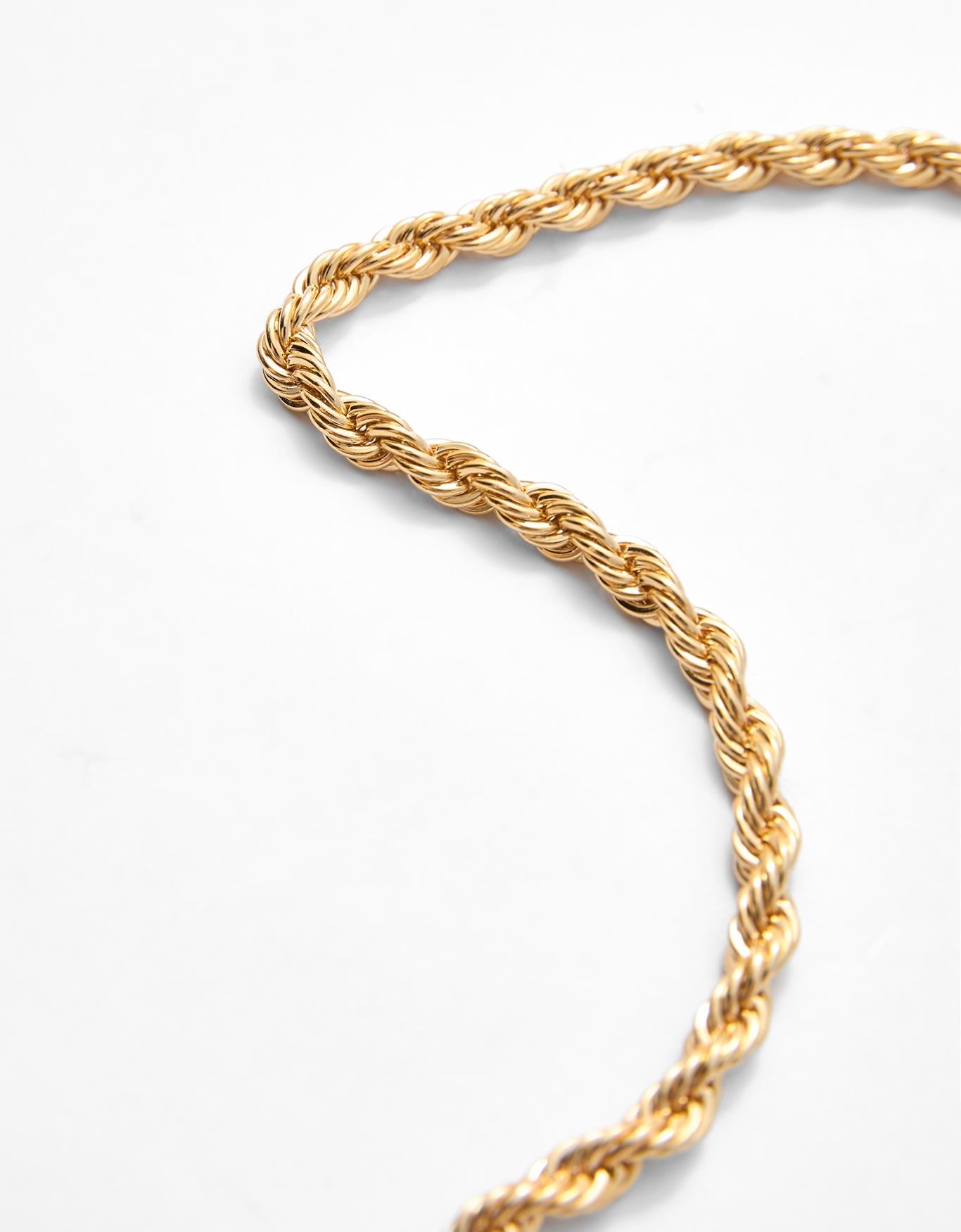 Colar Curto Cordão Torcido