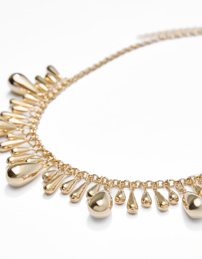 Shoulder — Colar Curto Mix Gotinhas