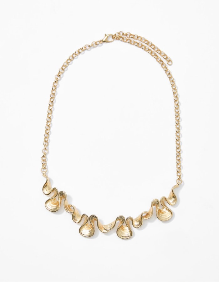 Shoulder — Colar Curto Ondas