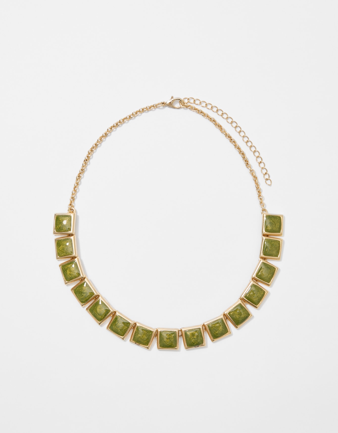 Colar Curto Pingentes Geométricos