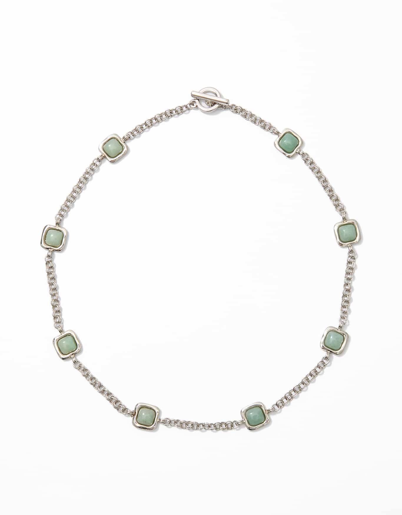 Colar Curto Quartzo Verde