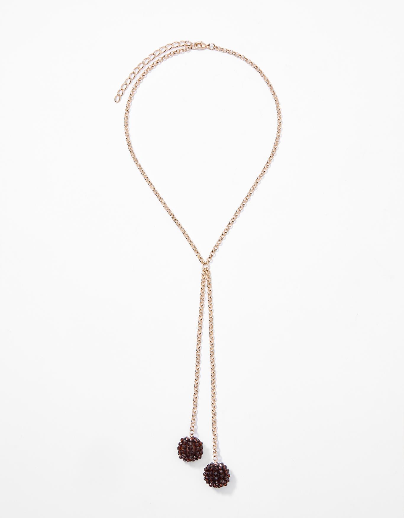 Colar Gravatinha Pingentes