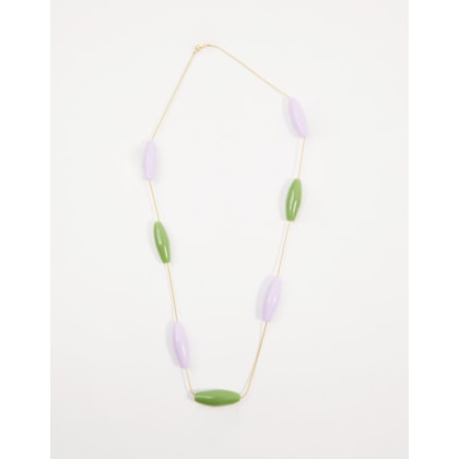 Colar Longo Duas Cores