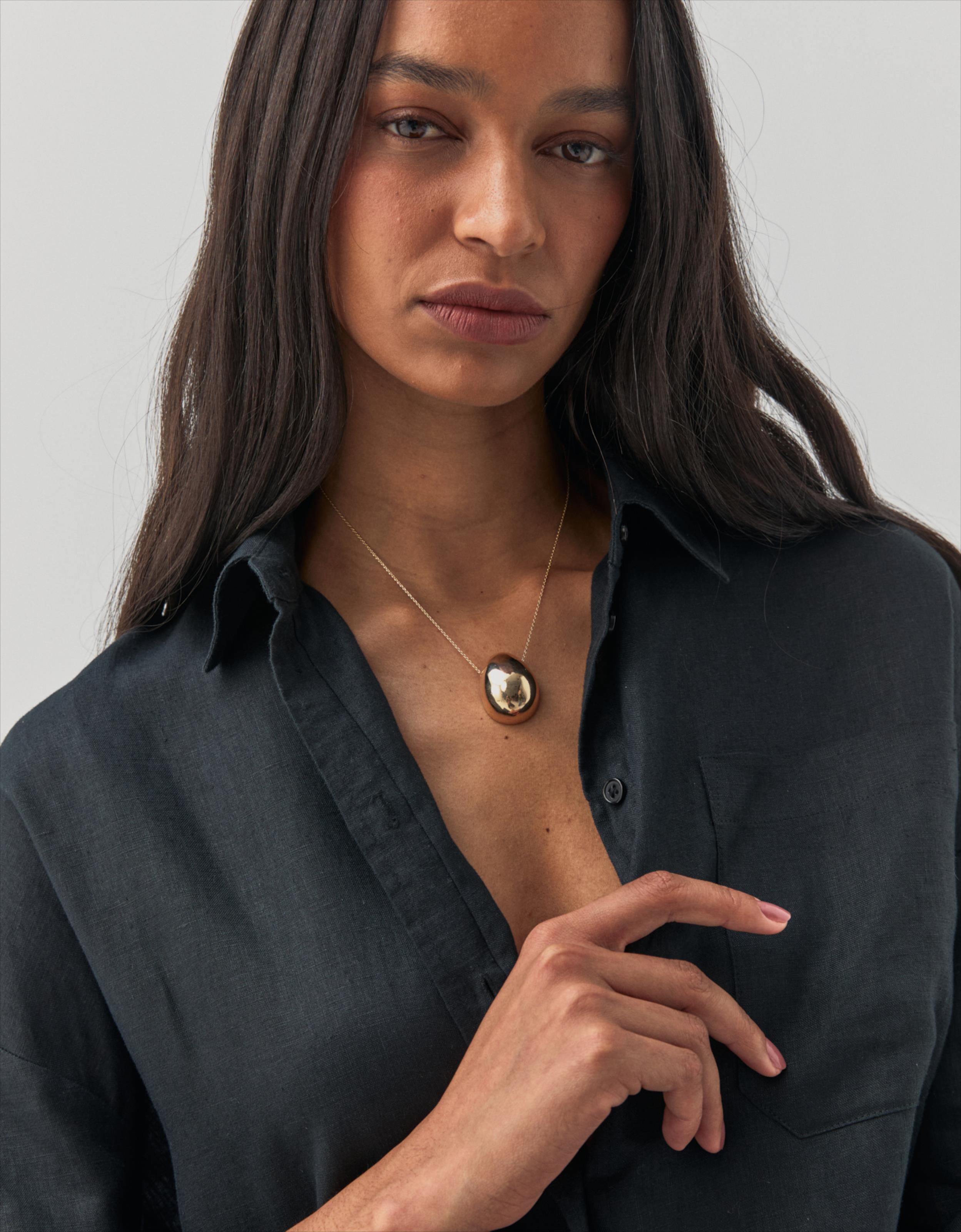 Colar Regulável Oval