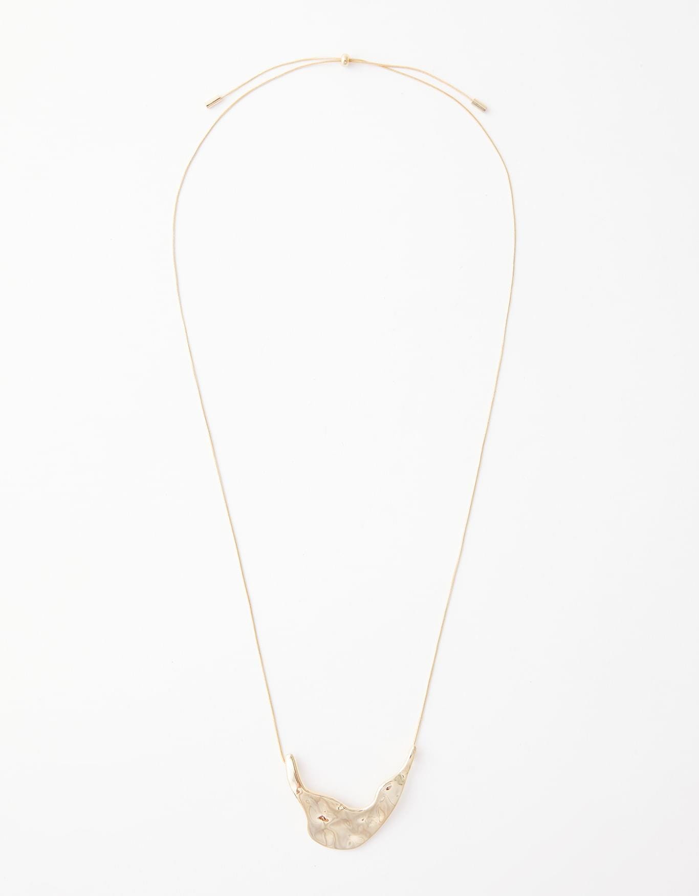 Colar Regulável Pingente Orgânico