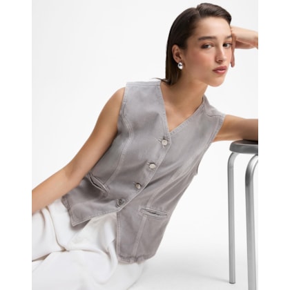 Colete Botões Frente