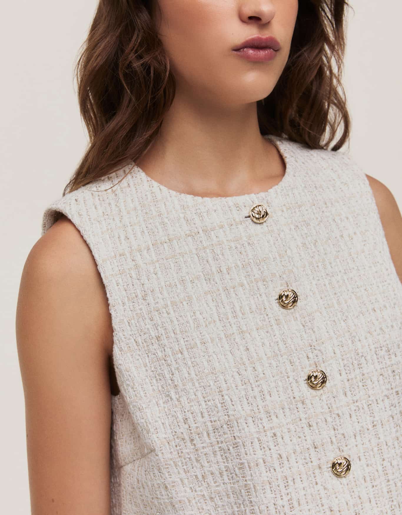 Colete Tweed