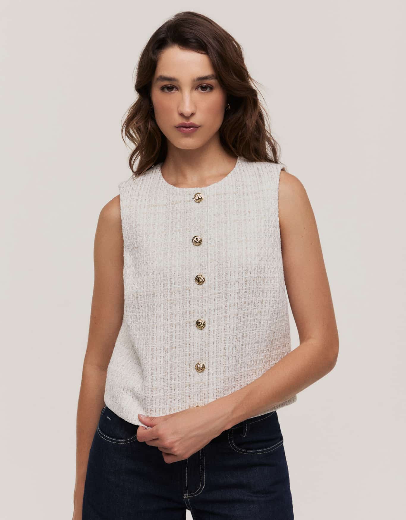 Colete Tweed