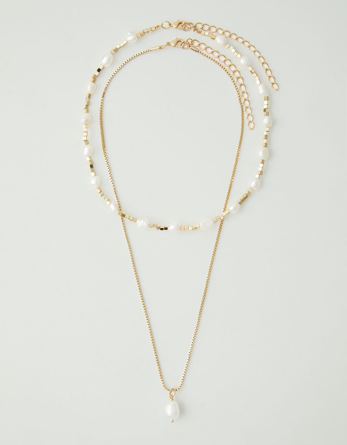 Conjunto De Colares Pérola Barroca