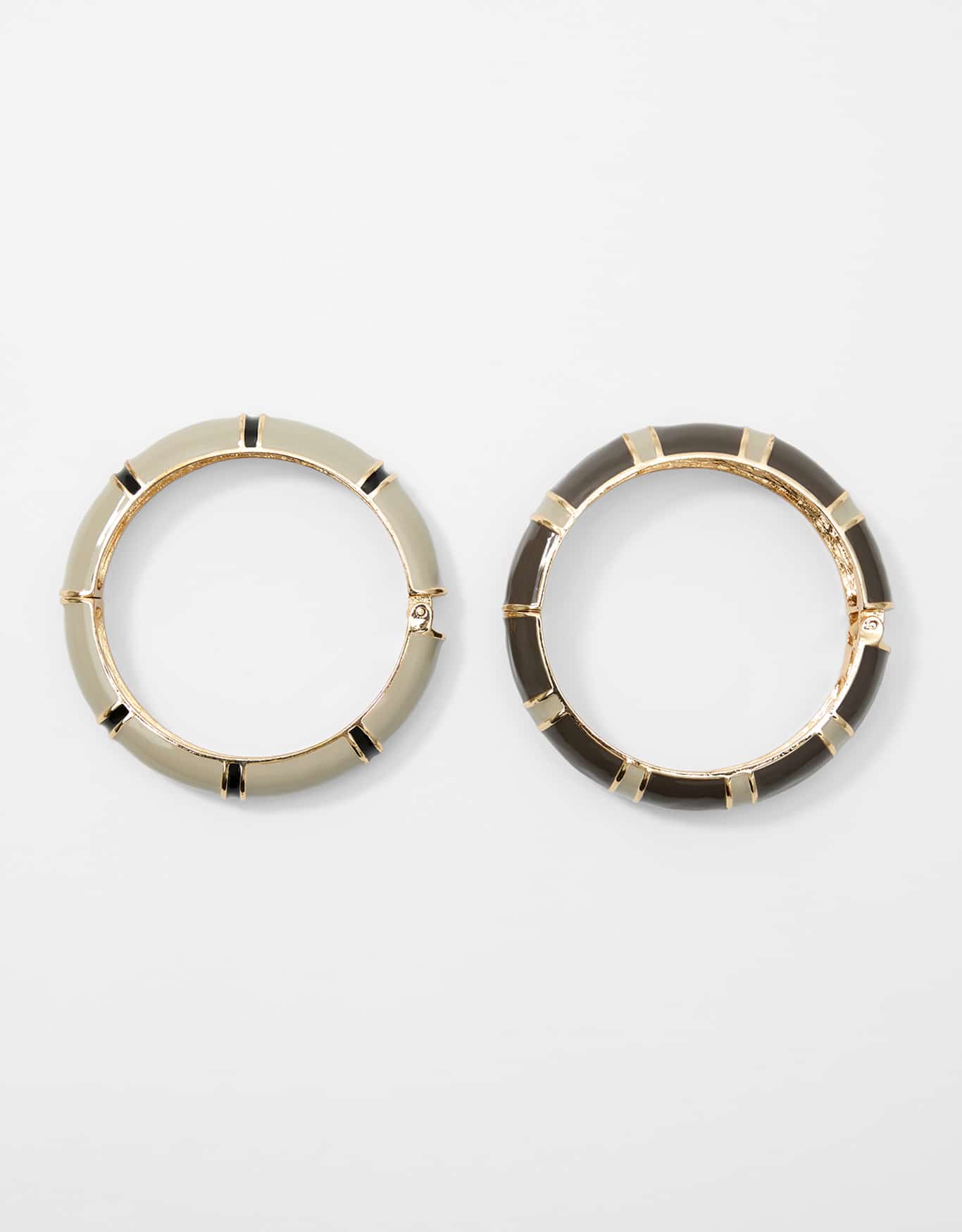 Dupla de Braceletes Esmaltados