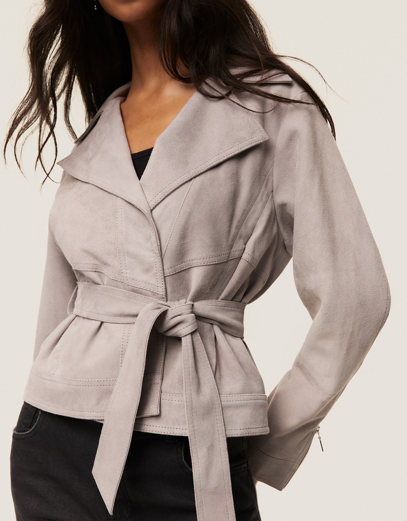 Jaqueta com Faixa Chamois