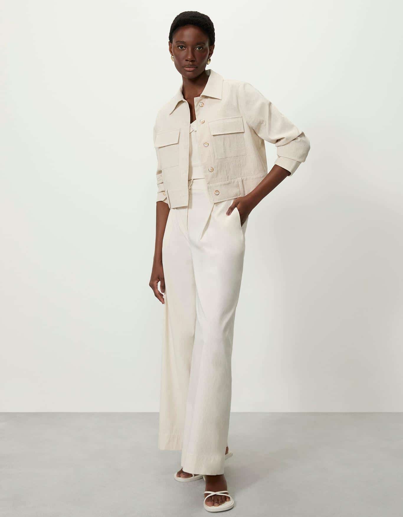 Jaqueta Com Linho 360