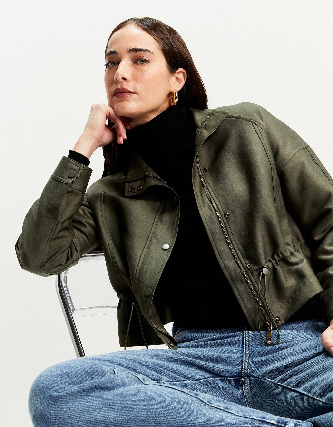 Jaqueta Cropped