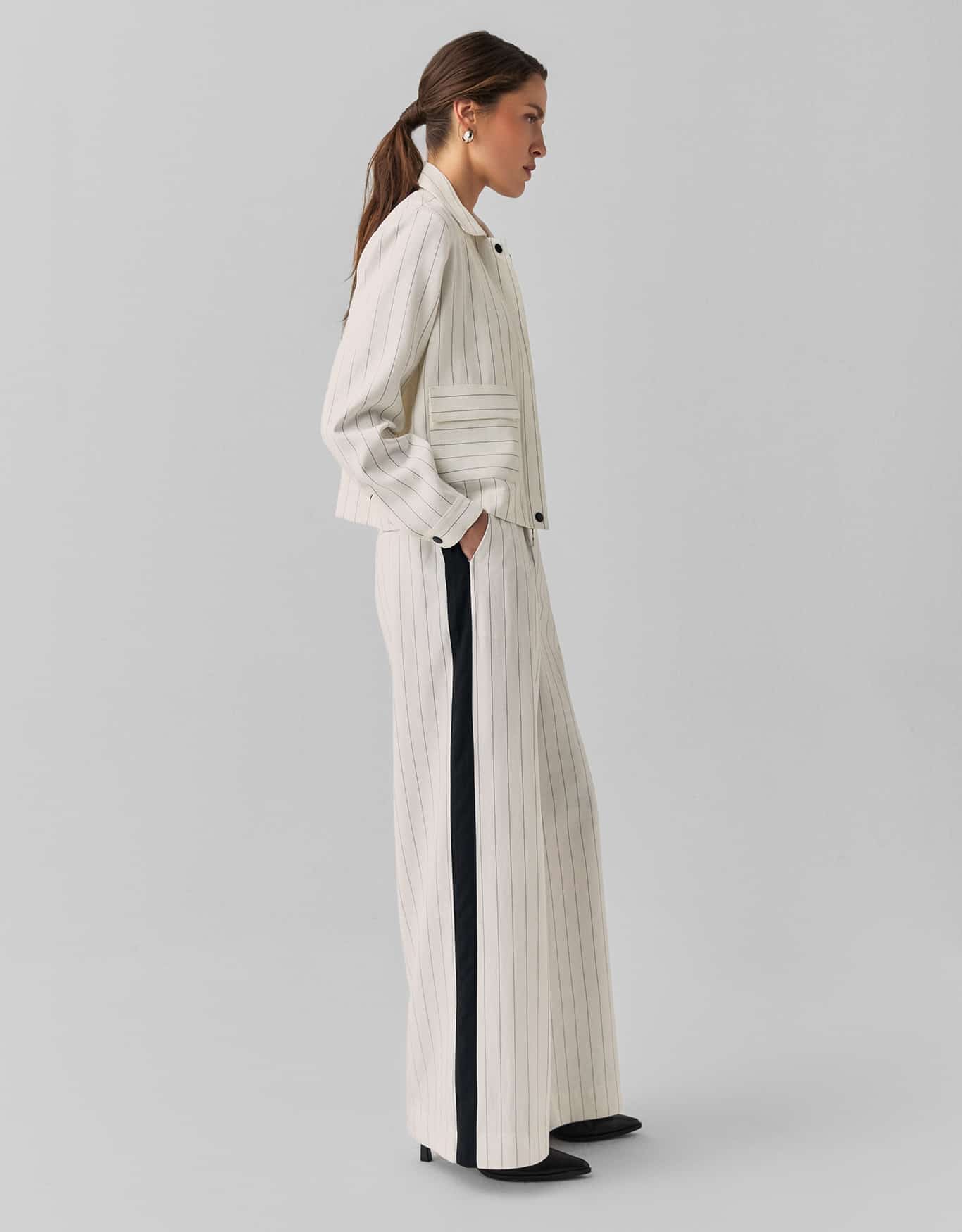 Jaqueta Fio Tinto Off White