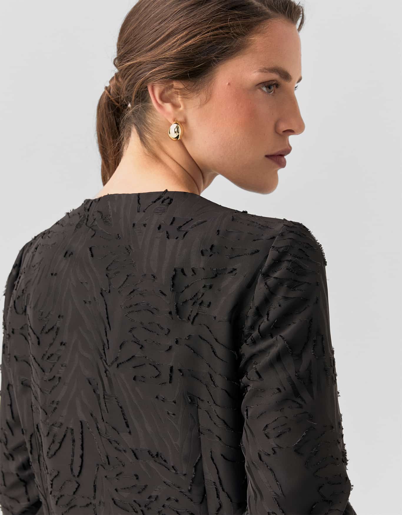 Jaqueta Jacquard Zebra