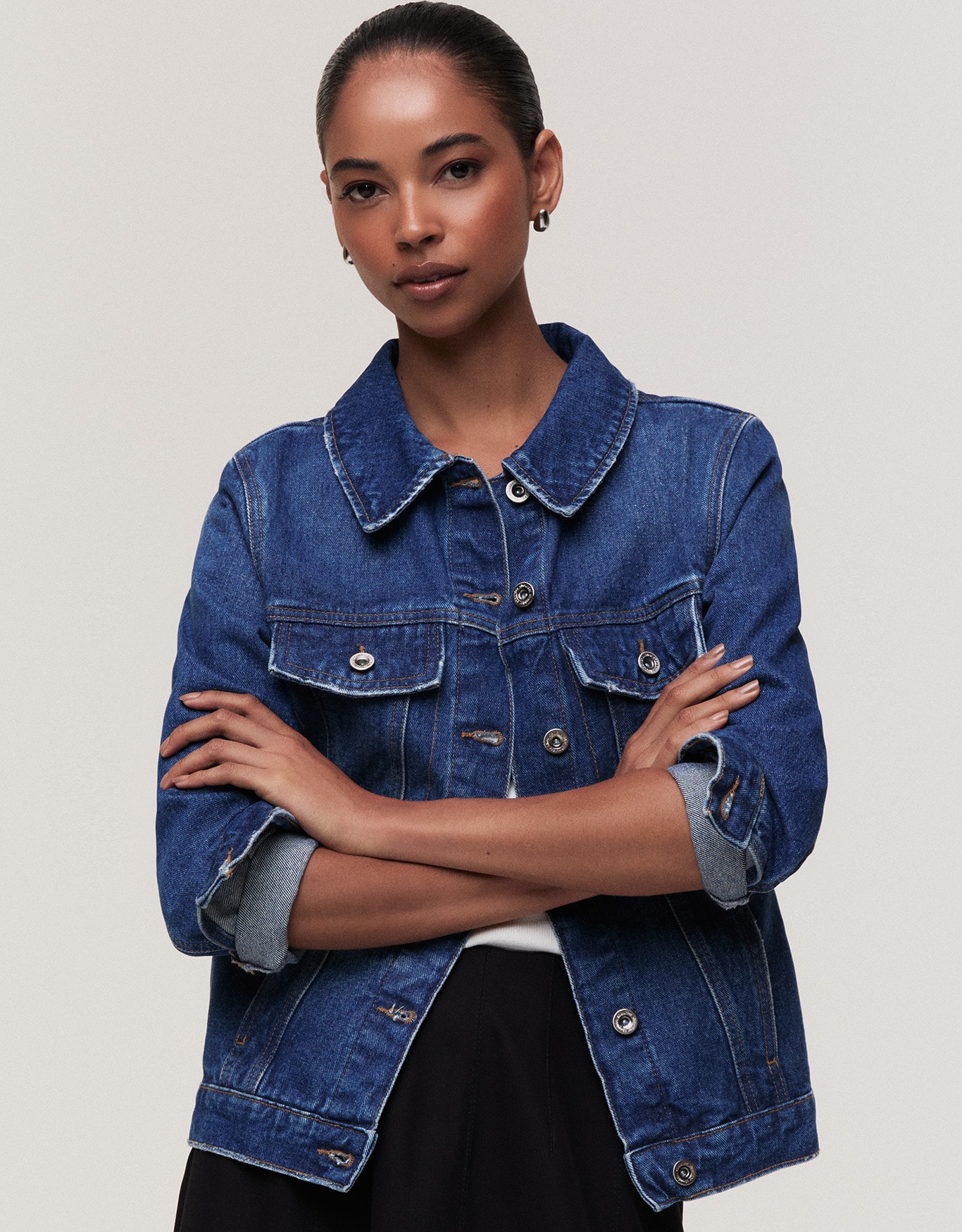 Jaqueta Jeans Clássica